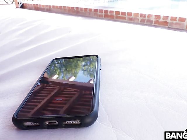 Backyard fuck with horny BangBros teen Kiarra Kai