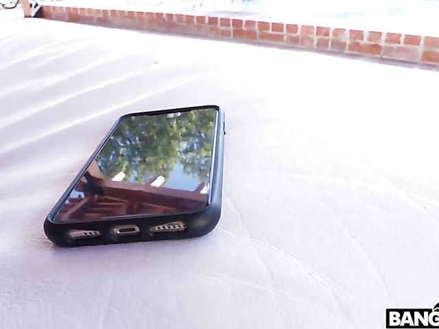 Backyard fuck with horny BangBros teen Kiarra Kai