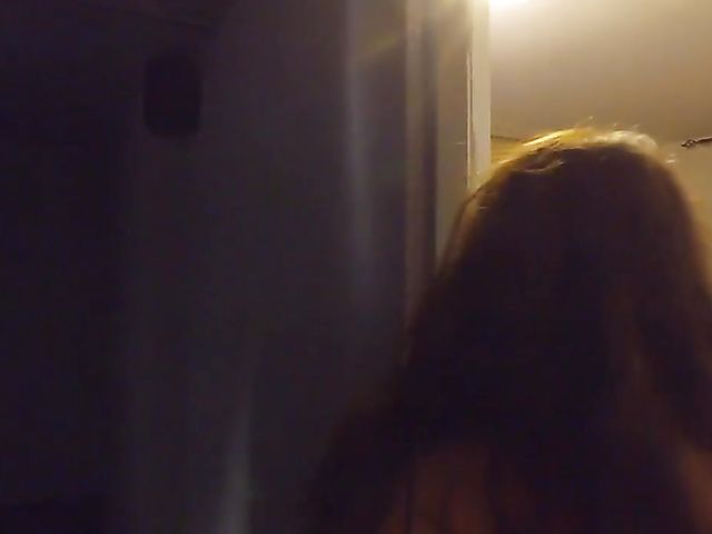 Gloryhole blowjob and fucking machine sex with Italian slut Selvaggia Forte