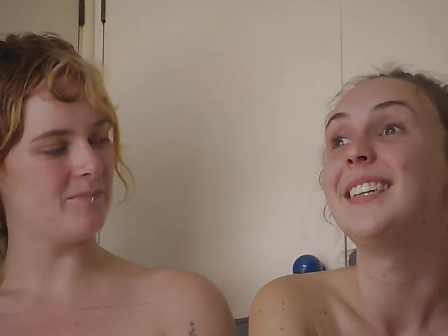 Nude interview in the kitchen with australian hairy girls Kayla Rain and Olive G