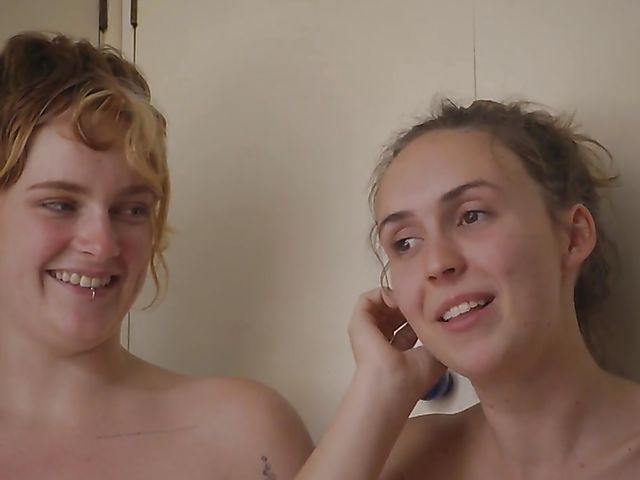 Nude interview in the kitchen with australian hairy girls Kayla Rain and Olive G