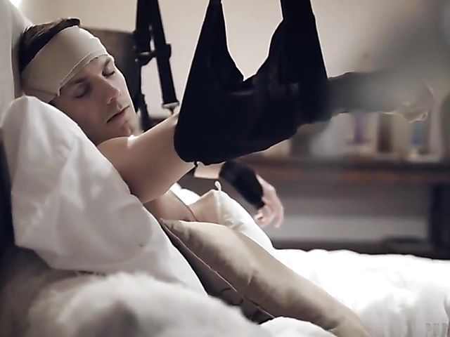 Hot mom Kit Mercer helps her injured stepson