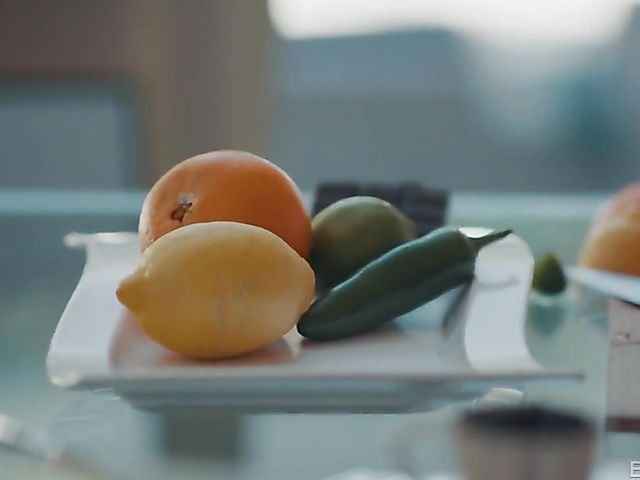 Diana Grace & Seth Gamble - Romantic couple sex by the fireplace