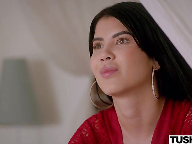 Lady Dee -  Stunning brunette anal session by the pool