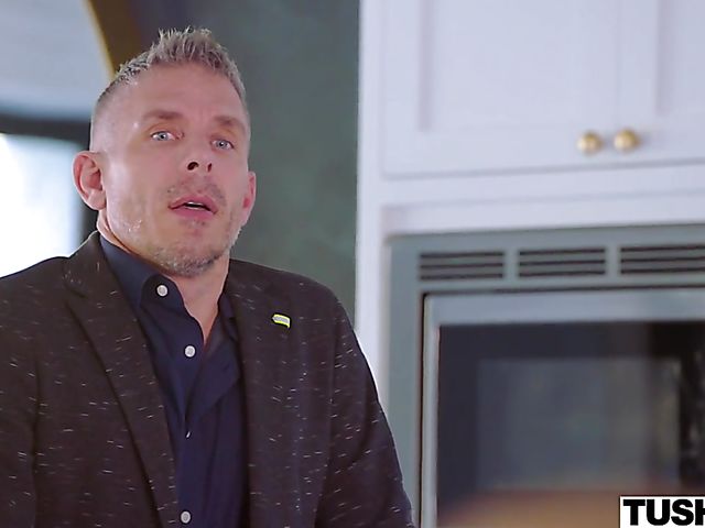 Blonde Lexi Belle anal session with lucky Mick Blue