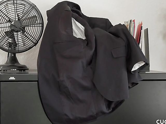 Cuckold humiliation at work with big titted Alison Avery