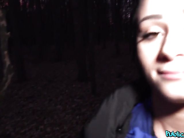 Public agent picks up Slovak brunette Klaudia Diamond and fucks her snatch