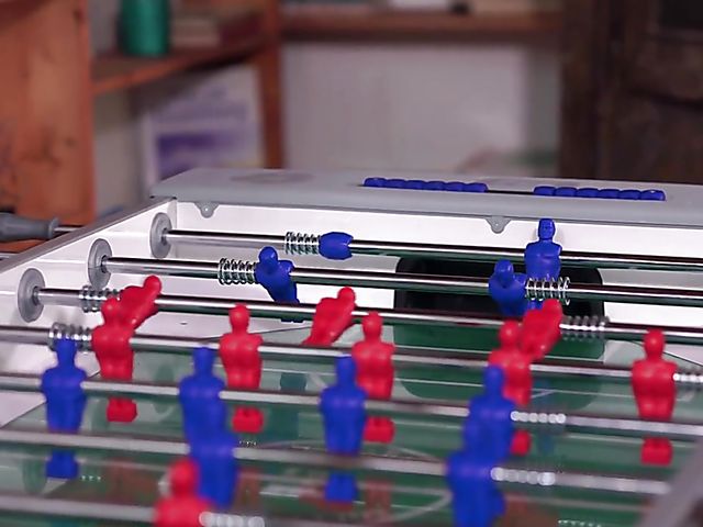 Colombian petite redhead Veronica Leal playing games with a horny stud