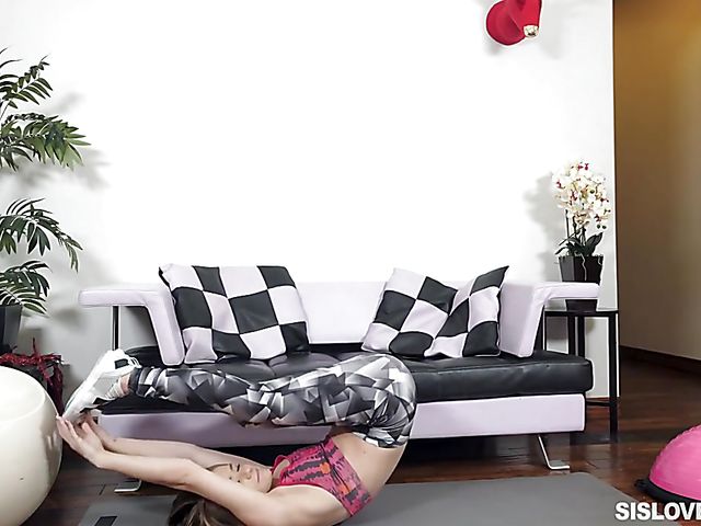 Scarlett Fall - Teen sister POV in the car and at home with her stepbrother