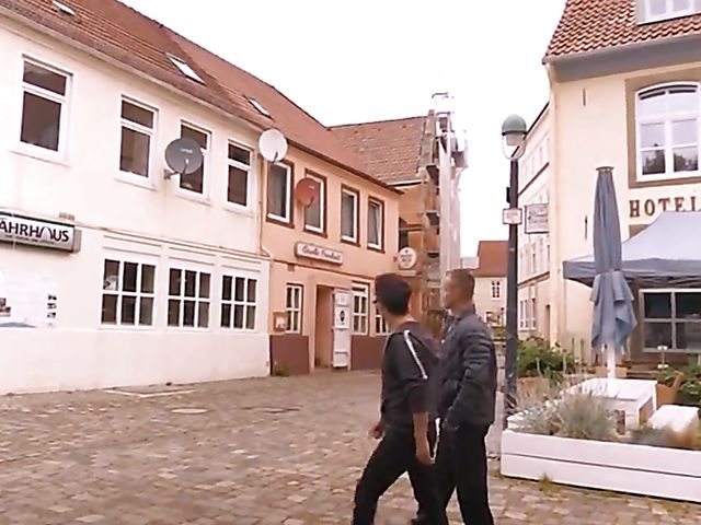 German threesome porn featuring Sandy Big Boobs, Lara Cumkitten and Alina Lamour