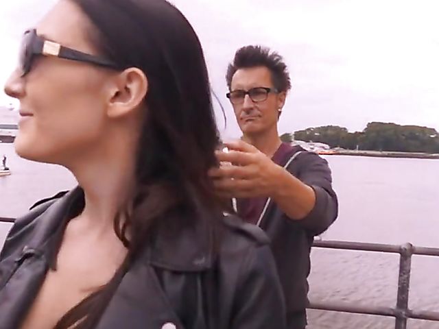 German threesome porn featuring Sandy Big Boobs, Lara Cumkitten and Alina Lamour