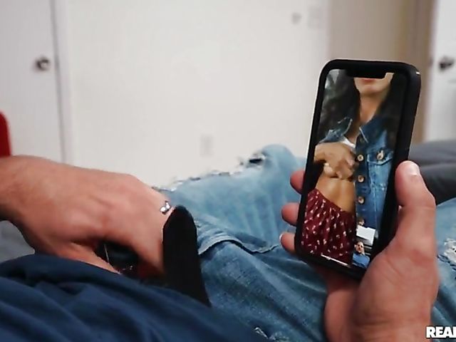 Jmac's conference call threesome FFM with Arietta Adams and Kylie Le Beau