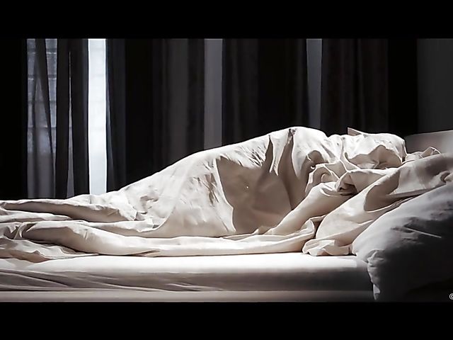 Sex Art lust and passion with euro brunette Tina Tiny in bed with her man