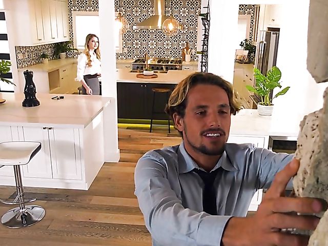 Pussy eating and fucking with pale busty girl Bunny Colby