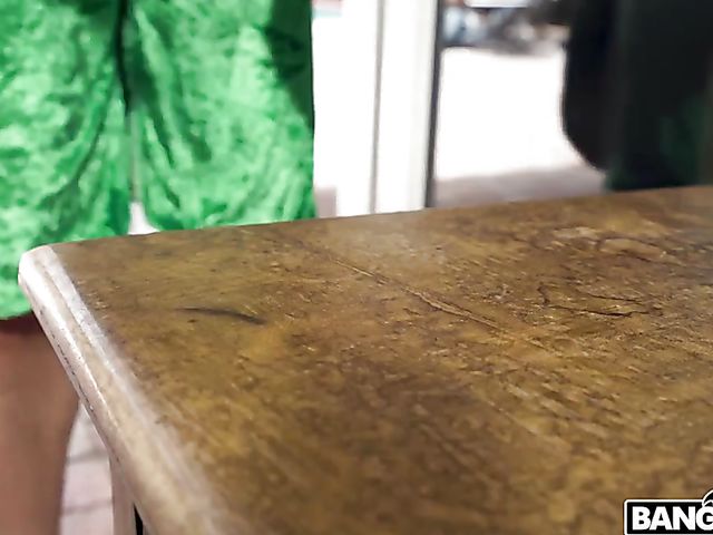 Happy Saint Patrick's Day with big booty latina Rose Monroe