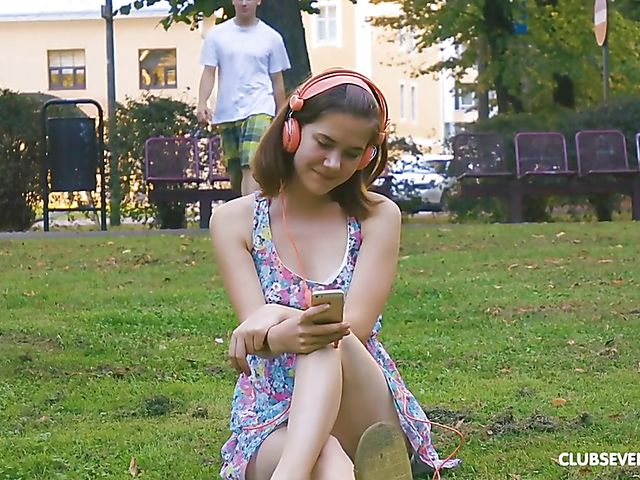 Euro teen Mette gets her sweet pussy fucked by her new boyfriend