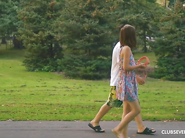 Euro teen Mette gets her sweet pussy fucked by her new boyfriend