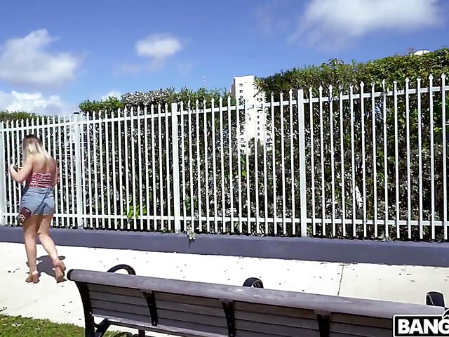 Street pick up in Miami and van sex with Brin Summer