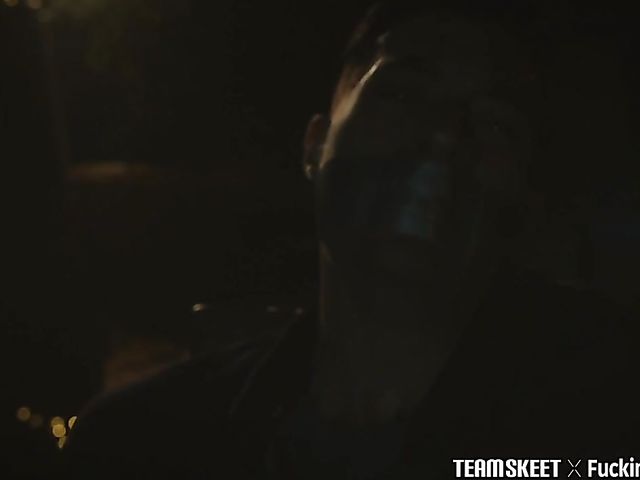 Scream XXX parody with hot and flexible Blair Williams