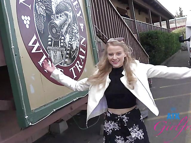 Another day with blonde ATK girlfriend Paris White