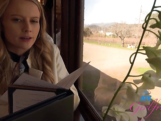 Another day with blonde ATK girlfriend Paris White