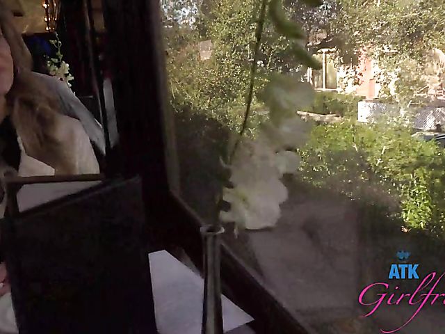 Another day with blonde ATK girlfriend Paris White