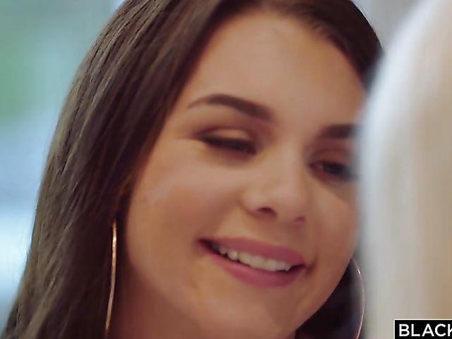 Big black dicks vs big white tits in interracial foursome with Gabbie Carter and Skylar Vox