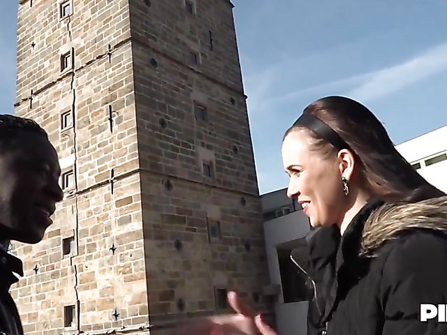 Humiliation cuckold BBC session with anal loving Ally Style