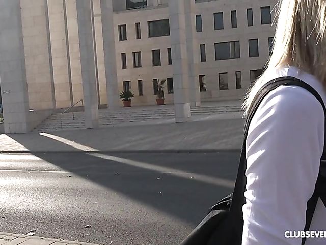 Slim teen Arietta Young saves the planet with her pussy