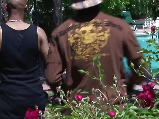 2 on 2 interracial blowjob and facial party with bikini girls Courtney Cummz and Katja Kassin