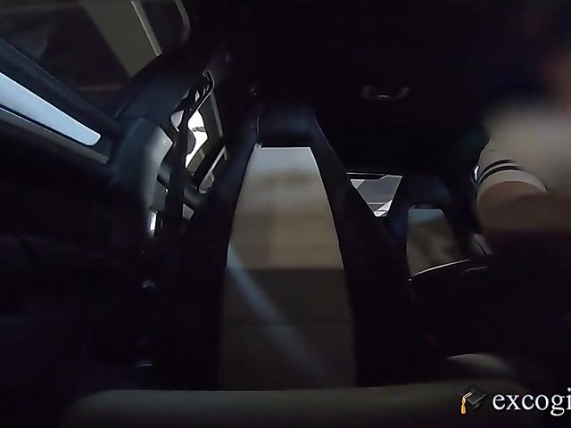 Car masturbation and double penetration with exploited college girl Fiona