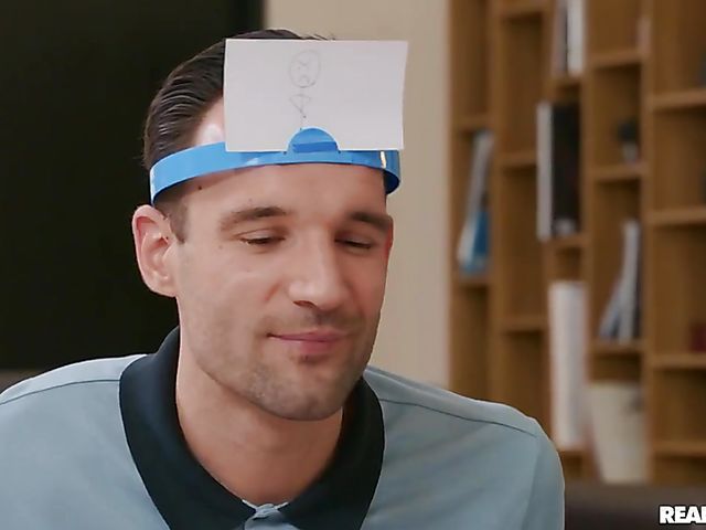 Natural boobs student Bella Rolland fucks with her glasses on