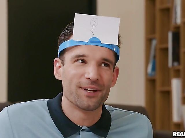 Natural boobs student Bella Rolland fucks with her glasses on