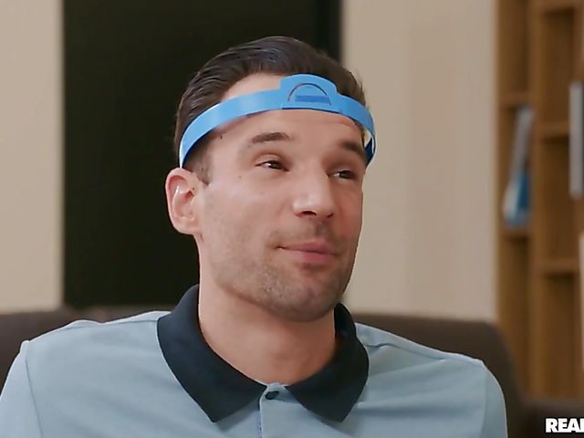 Natural boobs student Bella Rolland fucks with her glasses on