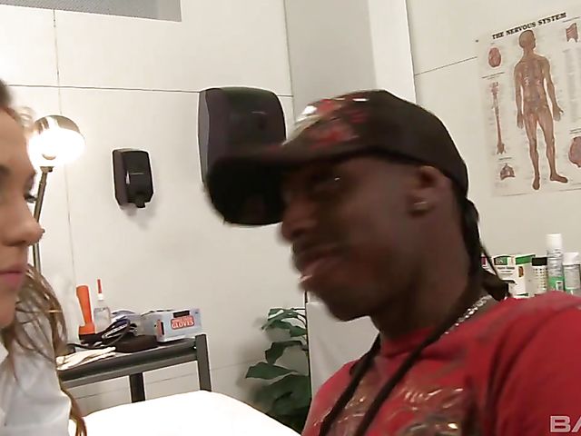 Frankencock interracial BBC compilation featuring white sluts that love it big and black