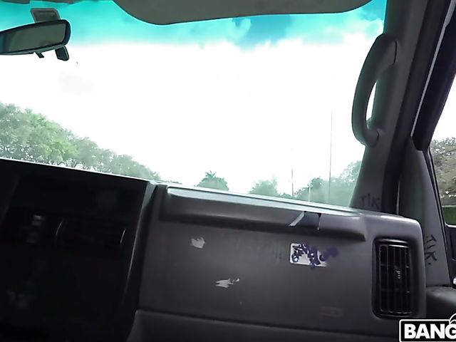 Milu Blaze - Ebony pick up and fuck on a bus