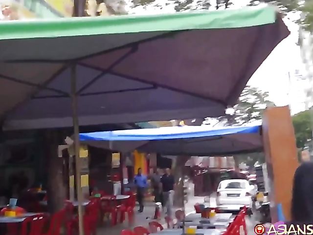 Asian slut Linda is back and services the cock like a pro again