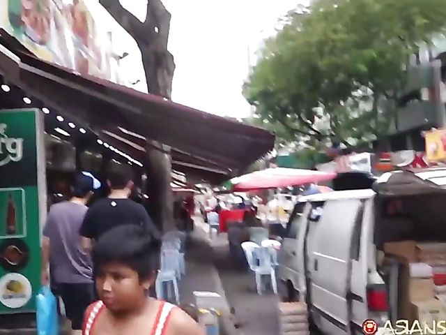 Asian slut Linda is back and services the cock like a pro again