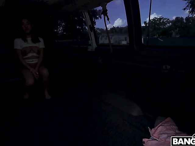 BangBus latina Kira Perez picks up a boy to fuck