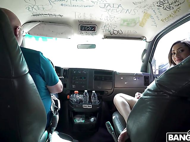 BangBus latina Kira Perez picks up a boy to fuck