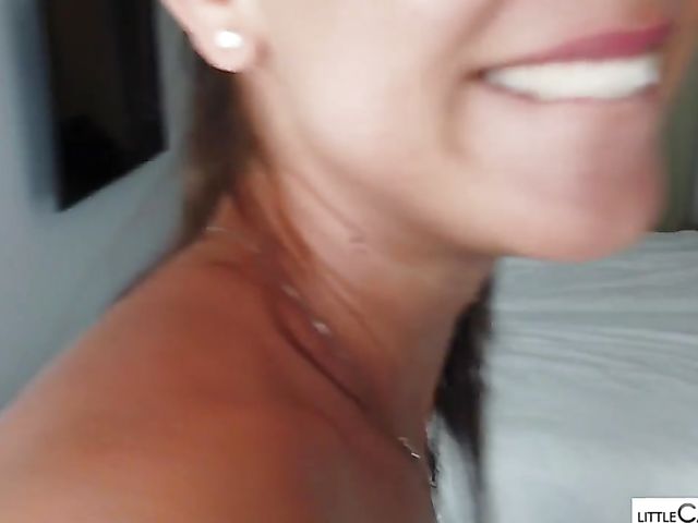 Bikini babe Little Caprice POV fucked in Ibiza