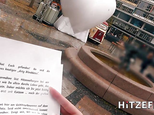 German redhead with a pierced clit Melina May gets shagged