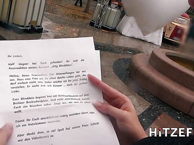 German redhead with a pierced clit Melina May gets shagged