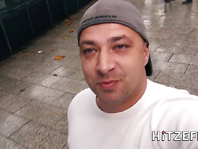 German redhead with a pierced clit Melina May gets shagged