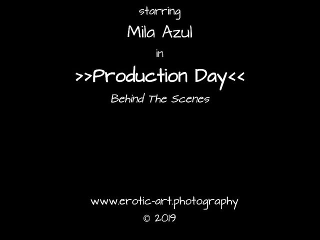 Big tits solo beauty Mila Azul arranging her clothes