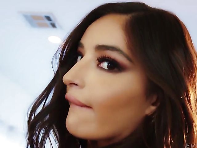 Black on white anal and BBC creampie in Emily Willis' pussy