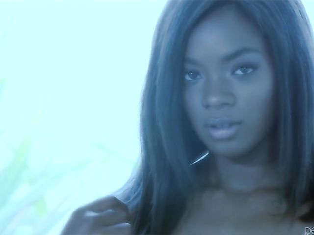 Skinny black girl with tiny boobs Ana Foxxx gets fucked by Tyler Knight