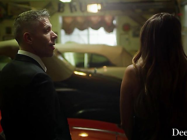 Interracial threesome with kinky Adria Rae and Alina Lopez sharing a BBC