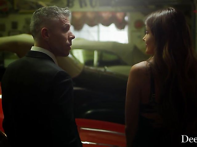 Interracial threesome with kinky Adria Rae and Alina Lopez sharing a BBC