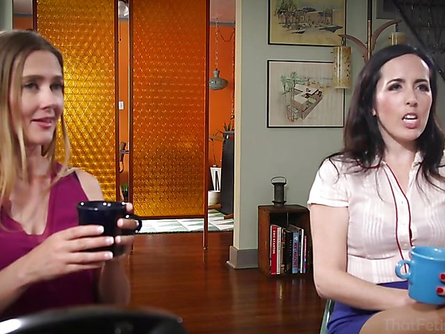 Mind control and lesbian pantyhose sex with Star Nine and Dixie Comet